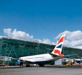 Displacement Systems Heathrow Airport Gatwick Airport Stuttgart Airport Air Diffusion Systems for Major Airports The ventilation and air conditioning of large and extensive designed buildings have