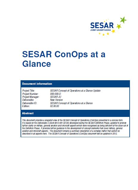 vision and operational objectives developed by the airspace users with due regard to the evolving capabilities and requirements