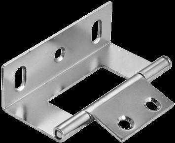1-3/16 3 Pack includes 2 Hinges, 12-#8 x 3/4 Type