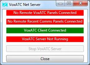 And the net client The first time the client and server connects, the VoxATC indexer files are transmitted from the client to the server followed by any flight plan files on the client computer.