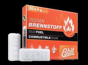STOVES SOLID FUEL TABLETS Virtually smokeless and residue-free solid fuel tablets cook and heat up food and beverages can also be
