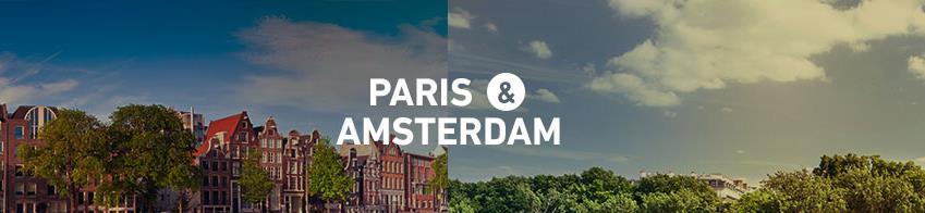 DAY 1 DAY 2 DAY 3 Arrival- Amsterdam Arrive at Amsterdam Airport. Transfer to your hotel and check in. Spend the day exploring the beautiful city on your own or simply relax at your hotel.