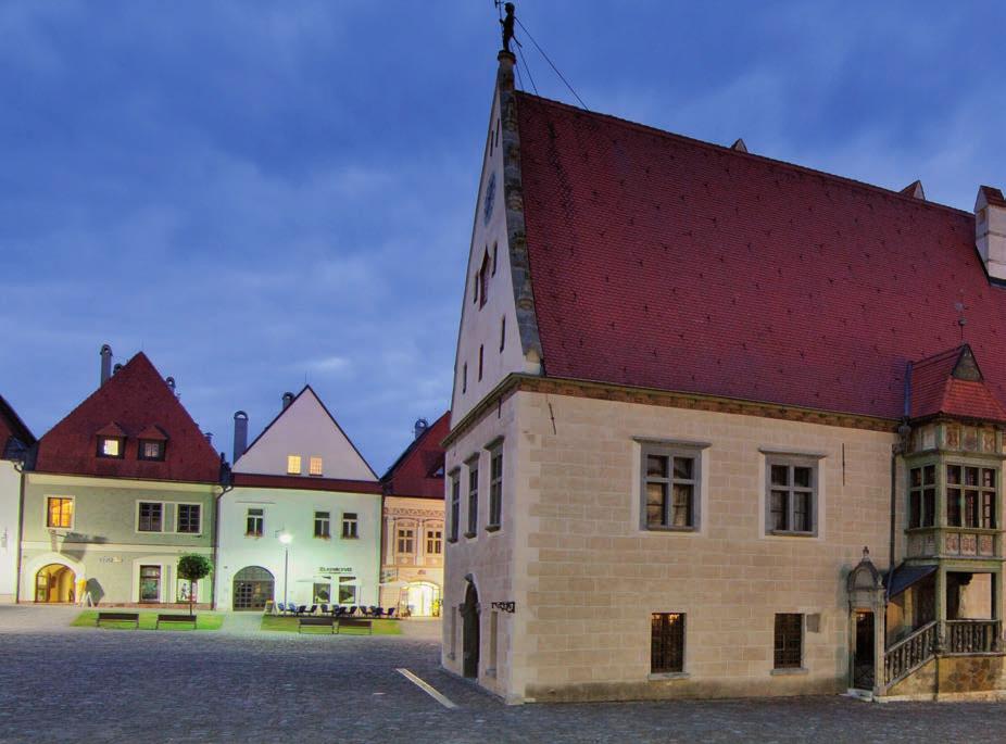 www.slovakia.travel Bardejov The Gothic pearl of Šariš region Only few places in Slovakia can boast such a rich array of rare monuments as the town of Bardejov.