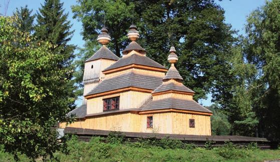 One of the most beautiful wooden churches of the Orthodox Church in Slovakia, the Greek Catholic Church of Archangel Michael, can be found near the town of Svidník, in the charming village of