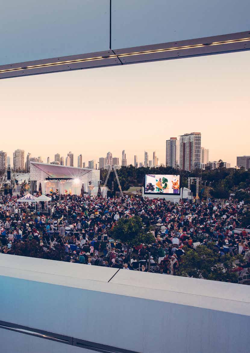 Events play a significant role in showcasing the Gold Coast, growing