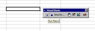2 Вежба 4а VBA макрои Креирати радну свексу са називом Vezba04.xls, радни лист Макрои. Покренути Visual Basic Editor за рад са макроима употребом VBA.