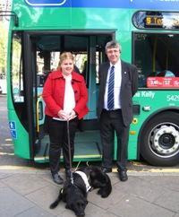 News Edinburgh Trams Blind and partially sighted people across Scotland will be allowed to use their travel passes on the Edinburgh Trams.