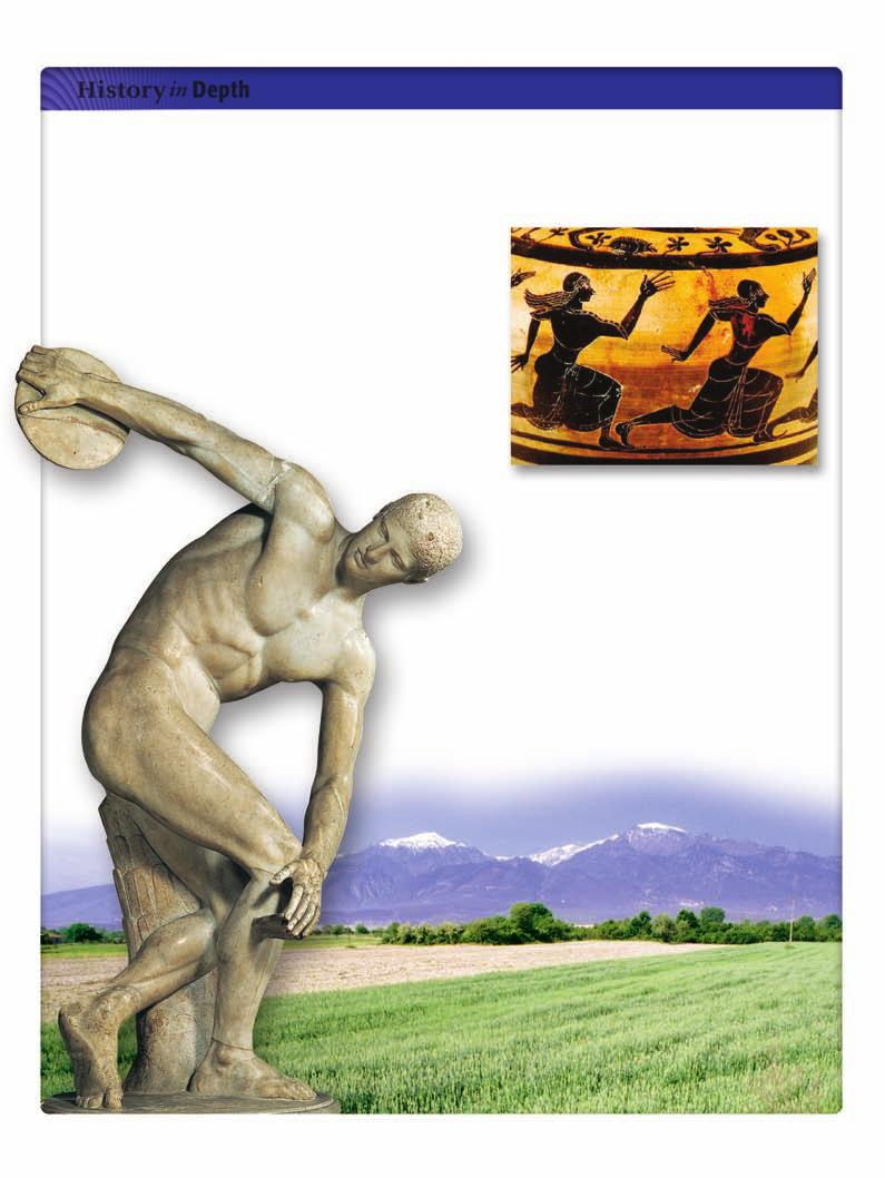 Festivals and Sports The ancient Greeks believed that strong healthy citizens helped strengthen the city-state. They often included sporting events in the festivals they held to honor their gods.