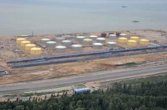 2 of the sea oil-loading export terminal Special sea oil port Kozmino.
