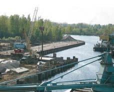 Federal State Unitary Enterprise Rosmorport 2005 Chornaya river of the Leningrad Region.