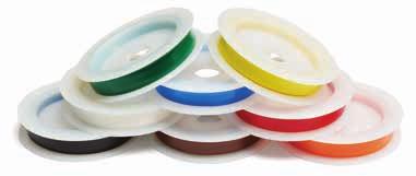 29071-06 Brown No. 29071-07 Orange No. 29071-08 Instrument Marking Tape 8 Assorted Colors Organize instruments quickly and easily with this economical, non-toxic, pressure sensitive tape.