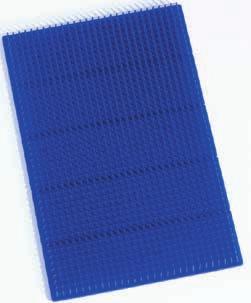 This mat can easily be cut along the premarked grooves to fit in various sized instrument