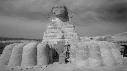 The Sphinx is the oldest and longest stone sculpture from the Old Kingdom.