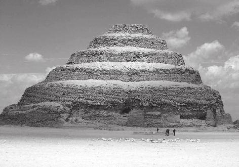 Figure 5. The Step Pyramid at Saqqara build for Pharaoh Djoser. Figure 6.