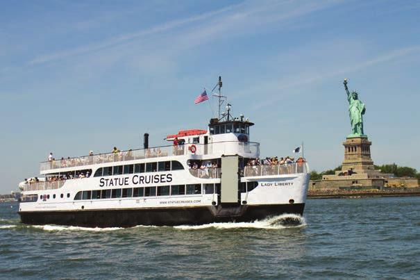 The Statue of Liberty National Monument and Ellis Island are open to the public. Our tickets provide access to the grounds of Liberty Island and Ellis Island.