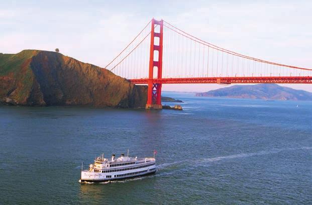 SAN FRANCISCO SAN FRANCISCO DINING SCHEDULE * SAN FRANCISCO PIER 3 See San Francisco s legendary landmarks from the comfort of a luxury yacht.