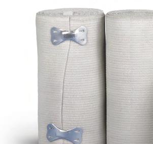 Swift-Wrap Elastic Bandage, Sterile (Singles) DYNJ05144 2" x 5 yds, stretched, white (5.08 cm x 4.57 m) 20/cs DYNJ05145 DYNJ05146 DYNJ05147 3" x 5 yds, stretched, white (7.62 cm x 4.