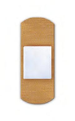 16 cm) 50/bx, 12 bx/cs, 600/cs CURAD Flex-Fabric Adhesive Bandages CURAD Flex-Fabric adhesive bandages are woven to allow them to stretch