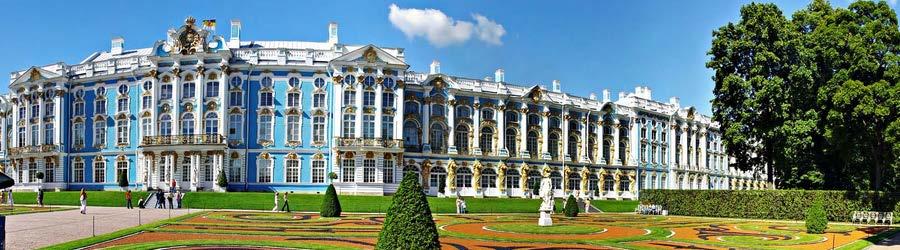 TOUR 4: PUSHKIN & PAVLOVSK PARKS AND PALACES 7,5 Hours Explore St. Petersburg's most spectacular suburban residences during this memorable, full-day tour of the Catherine and Pavlovsk palaces.