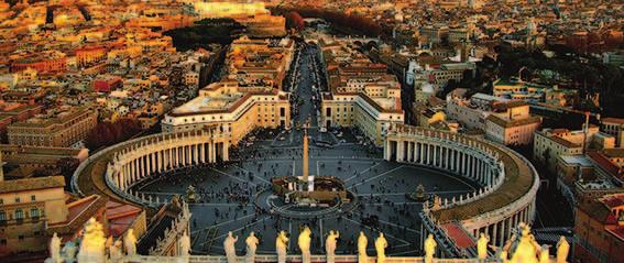 Day 3 Vatican City Enjoy a lazy morning at your leisure or with a suggested itinerary before eating lunch at a recommended restaurant or trattoria.