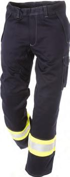 Rail Industry Combat Trousers Rail Industry EN471 Class 3 Hi-Vizibility Certified Internal kneepad pockets Internal waistband adjustment with 2 point fastening Triple stitched side seams in contrast