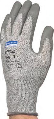 abrasion resistance (Level 4) Latex free Suitable for washing without losing performance Suitable for: Metal fabrication, Glass handling, Handling sharp objects, Automotive assembly These gloves