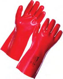 77 Polygen Plus Unsupported, cotton flock glove with a neoprene over natural rubber coating Absorbs perspiration and protects the hand from a wide range of chemicals Impermeable for working in damp