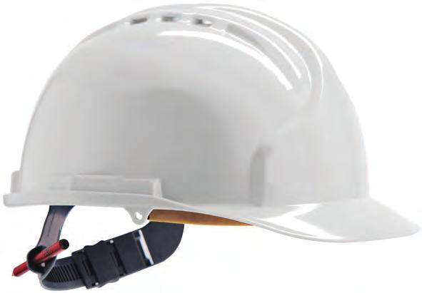 MK7 The Mk8 Evolution safety helmet is the only industrial hard hat in the world meeting and exceeding the new far tougher head protection standard EN14052 - the biggest advance in industrial head