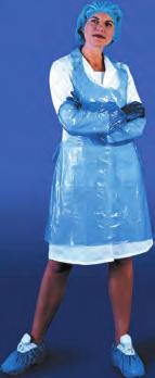 Disposable Aprons Pal Non-Woven Coats Pal Polythene Aprons Open weave nylon hairnets with elasticated edges 100 per bag White (Medium weight) Blue (Medium weight) Price Per Pack Order Code
