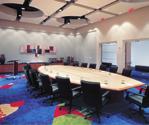 Meeting room classroom setup SECTION 1: THE GICC Overview Boardrooms Suites Meeting Rooms SPECIFICATIONS Each of 6 International Meeting Rooms: Size Square Ceiling 40 x 52 2,080 14 Capacity by