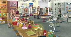 By making objects and accessories for decoration available to all passengers, this very fun shopping focused area means that everyone is sure to find their item or gift, whether traditional, natural,