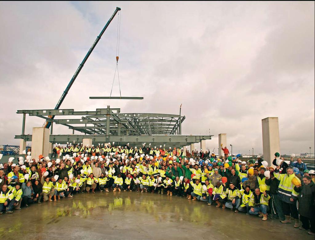 ONE OF THE BIGGEST BUILDING SITES IN FRANCE "We are building Today the airport of tomorrow.