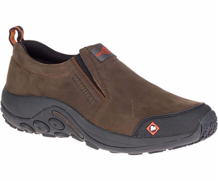 J15801 Merrell Work Price: $94.00 No two days are the same - slip on the Jungle Moc Work Shoe and you're ready for anything.