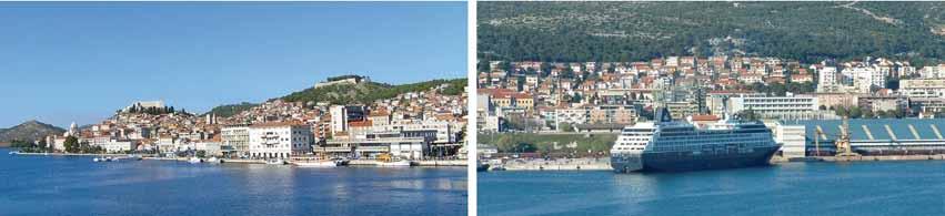 INFO LUKA ŠIBENIK PORT OF ŠIBENIK Šibenik je jedna od najbolje zaštićenih luka na hrvatskom Jadranu.