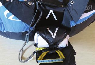 To install a reserve parachute you should first pack the parachute so that it matches the shape and dimension of the supplied deployment bag.