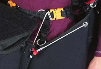 Ensure that the buckles are closed properly and that both the