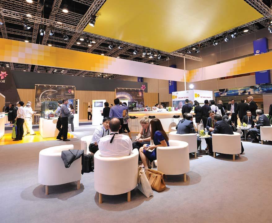 World Class Exhibition Facilities With a total of 93,000 sqm 2 of