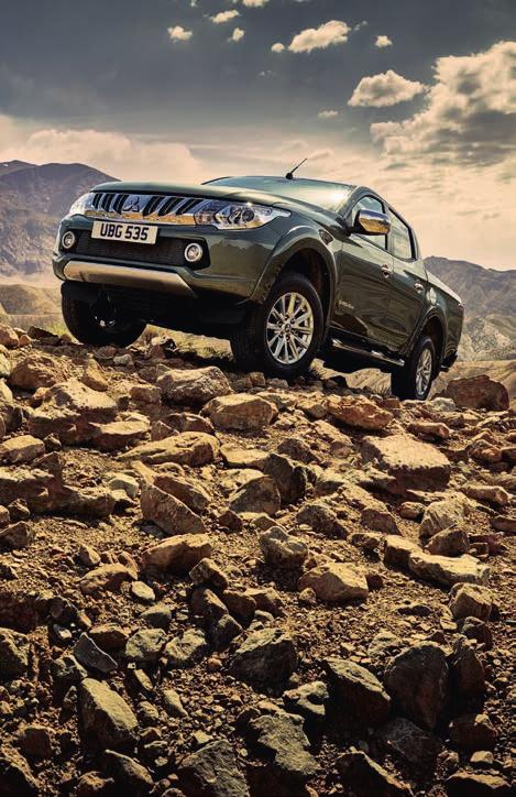 THE MITSUBISHI L200 SERIES 5 SHOWING THE WORLD HOW IT S DONE With outstanding total load capacity, performance, 4WD ability, manoeuvrability, economy, emissions & safety, we ve shown the world how it