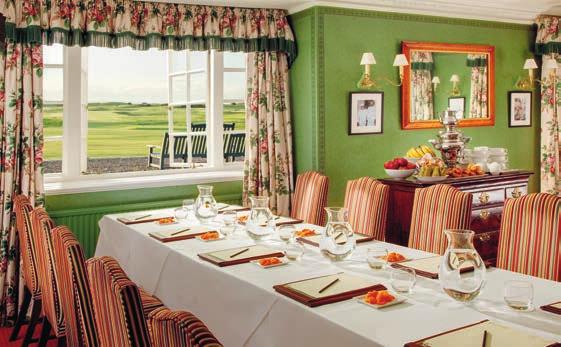 The ambience at Greywalls is of a distinguished, sophisticated but relaxed hotel where golf s elite gather to play, plan, and
