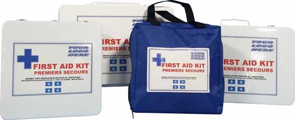 PROVINCIAL KITS Quebéc Regulation First Aid Kits & Refills VEHICLE INDUSTRIAL STANDARD SWIMMING POOL 1-50 WORKERS 1-50 WORKERS BULK 83-0176-0 81-6177-0 STANDARD 81-0176-0 81-7676-0 81-8758-0 BULK