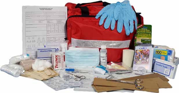 FEDERAL KITS Canada Treasury First Aid Room Requirements Shall be provided for 200 or more employees, or if justified by injury hazard experience.