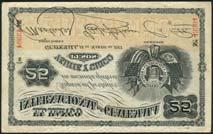 October 1916, design as above, reverse blue (Pick S152b, S153a, S155a, S155b), first original, extremely fine, others very fine to good very fine (7) US$500-700 309 El Banco Internacional de
