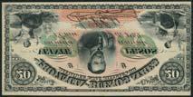 S474), very fine and a lovely Bradbury engraving, scarce 24 El Banco de la Provincia de Buenos Ayres, 8 cents (2), 10 cents, 16 cents and 20 cents,
