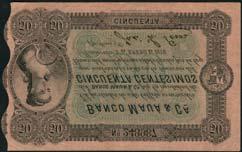 THE ANDEAN COLLECTION OF SOUTH AND CENTRAL AMERICAN BANKNOTES 414 Banco Maua & Cia, Montevideo, 1 peso, 26 October 1875, serial