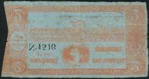 THE ANDEAN COLLECTION OF SOUTH AND CENTRAL AMERICAN BANKNOTES 123 Imperio do Brasil, 1 mil reis, 1 June 1833, Estampa 2, serial number 53569,