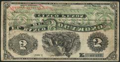 THE ANDEAN COLLECTION OF SOUTH AND CENTRAL AMERICAN BANKNOTES 222 El Banco Republicano, 1 peso, Medellin, 1899 Provisional issue, serial number