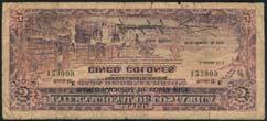 THE ANDEAN COLLECTION OF SOUTH AND CENTRAL AMERICAN BANKNOTES 254 Banco Nacional de Costa Rica, 2 colones, 2 March 1938, serial number C470622,