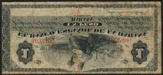 THE ANDEAN COLLECTION OF SOUTH AND CENTRAL AMERICAN BANKNOTES CUBA 261 Republica Cuba, 5 pesos, 1949, serial number K947138A, black on red, M.