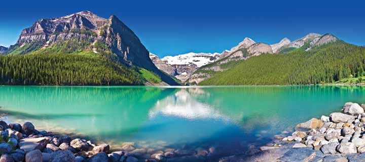 ROCKIES ODYSSEY & ALASKA CRUISE 3 Nothing else quite compares to the beauty of Lake Louise ITINERARY OVERVIEW DAY DESTINATION INCLUDED HIGHLIGHT Vancouver Welcome Dinner 2 Vancouver Guided city tour