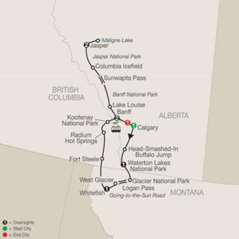 12 Great Canadian Rail Journey 13 Days-Pick Your Date: June 26, July 24, or August 7, 2017